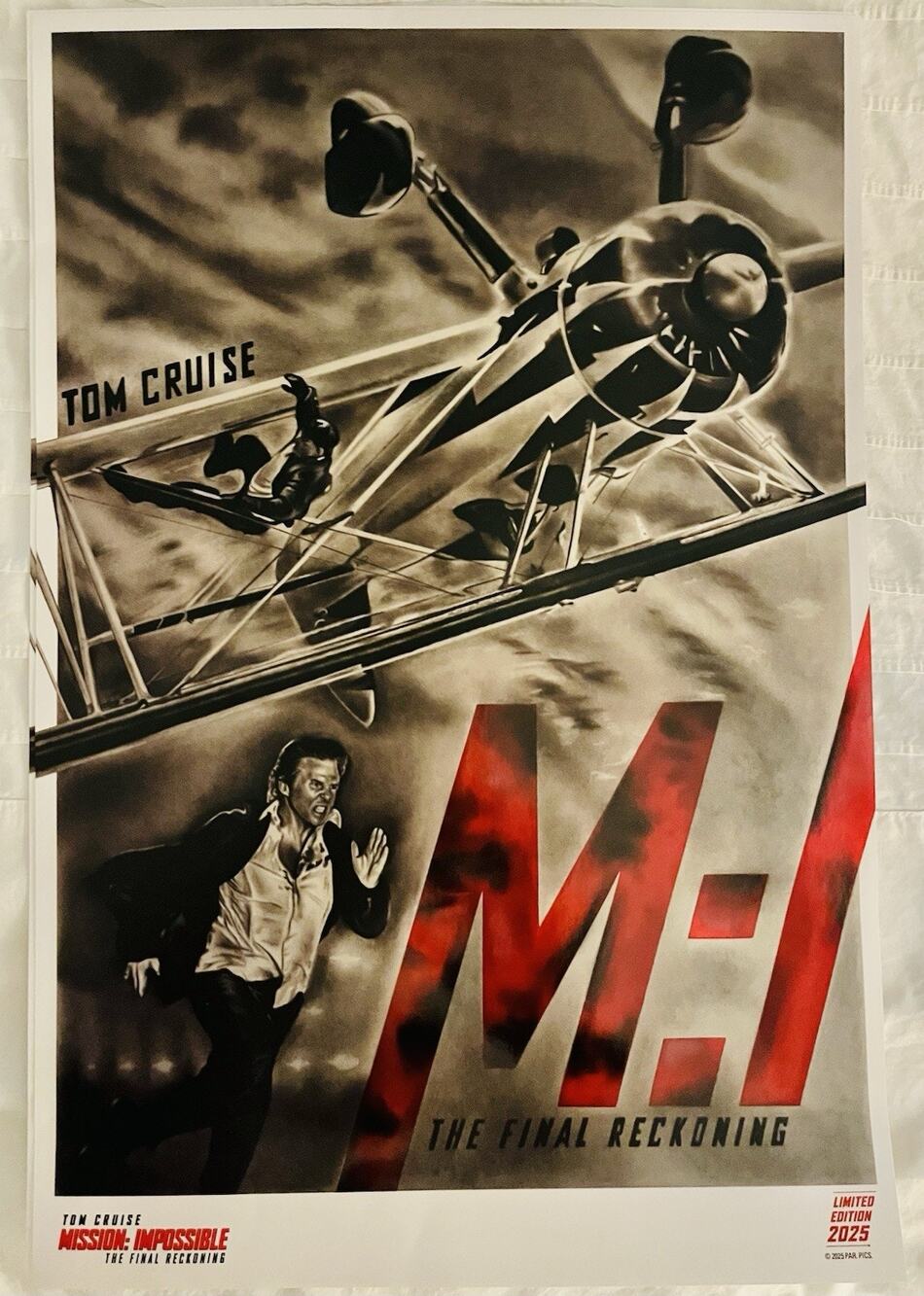 MISSION IMPOSSIBLE THE FINAL RECKONING Original Promo Mini Movie Poster 12x18
